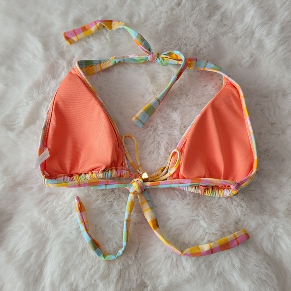 🍹BLEU ROD BEATTIE BIKINI HALTER TRIANGLE TOP SIZE 8 - Picture 6 of 7